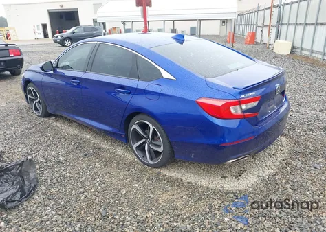2018 Honda Accord Sport из США, поврежденный, VIN 1HGCV1F34JA201287